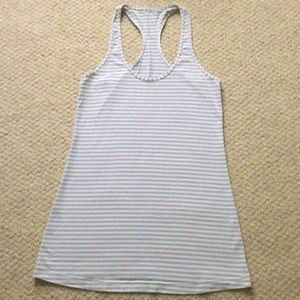 Lululemon Striped Workout Tank